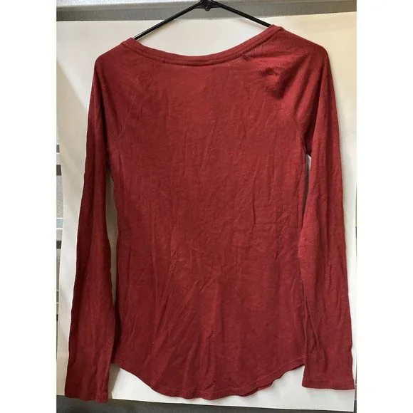 PINK VS Collegiate Collection Indiana Hoosiers Long Sleeve Crew T-Shirt - Picture 3 of 5